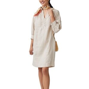 New J.McLaughlin Linen Tunic Dress – XS